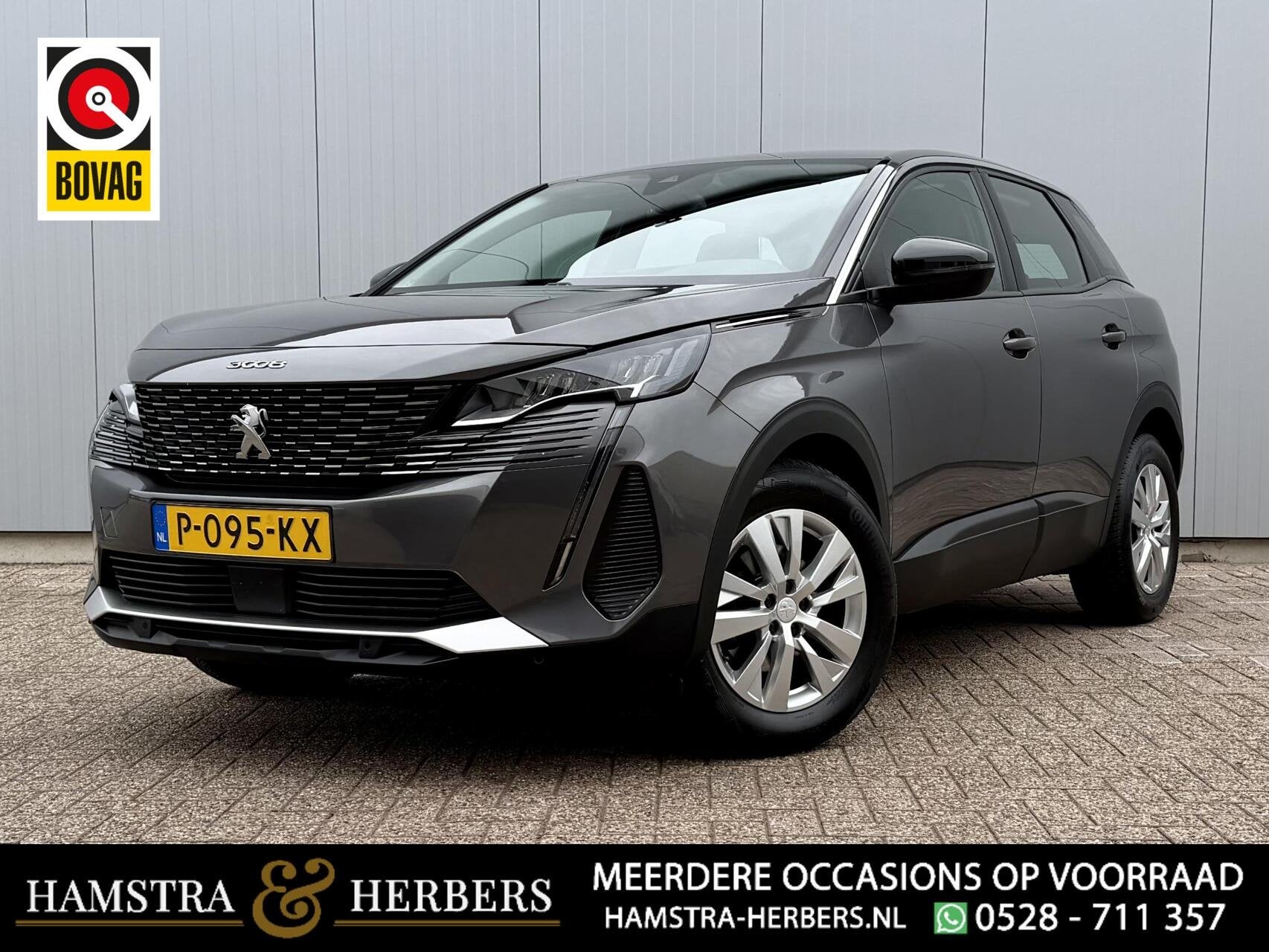 Peugeot 3008 1.2 PureTech Active Pack Business automaat, Auto's, Gebruikt, 1199 cc, Origineel Nederlands, 690 kg