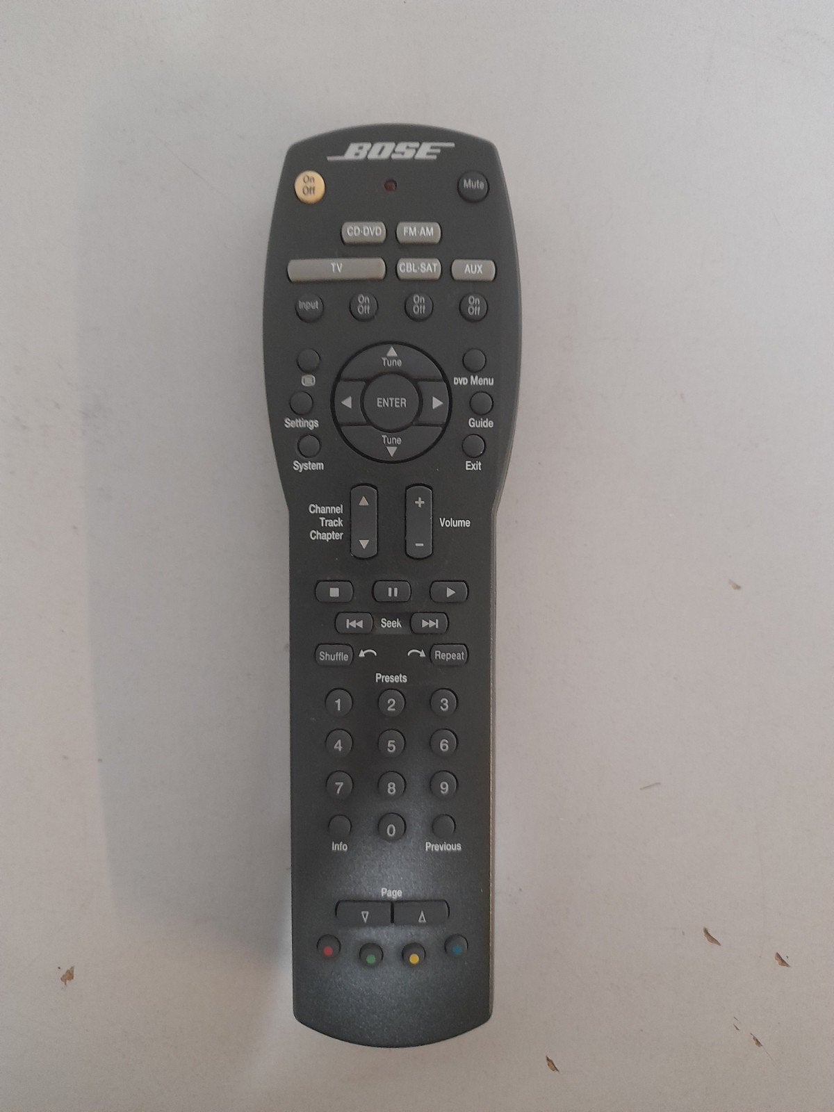Bose 321 versterker afstandsbediening, Ophalen of Verzenden, Gebruikt, Origineel, Dvd