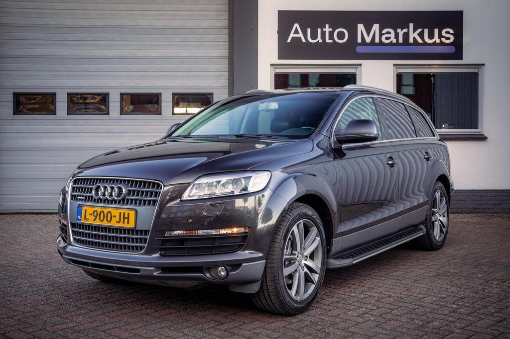 Audi Q7 4.2 FSI quattro 7-persoons|Luchtvering|Bose|Camera|K, Auto's, Audi, Automaat, Gebruikt, 8 cilinders, 7 stoelen