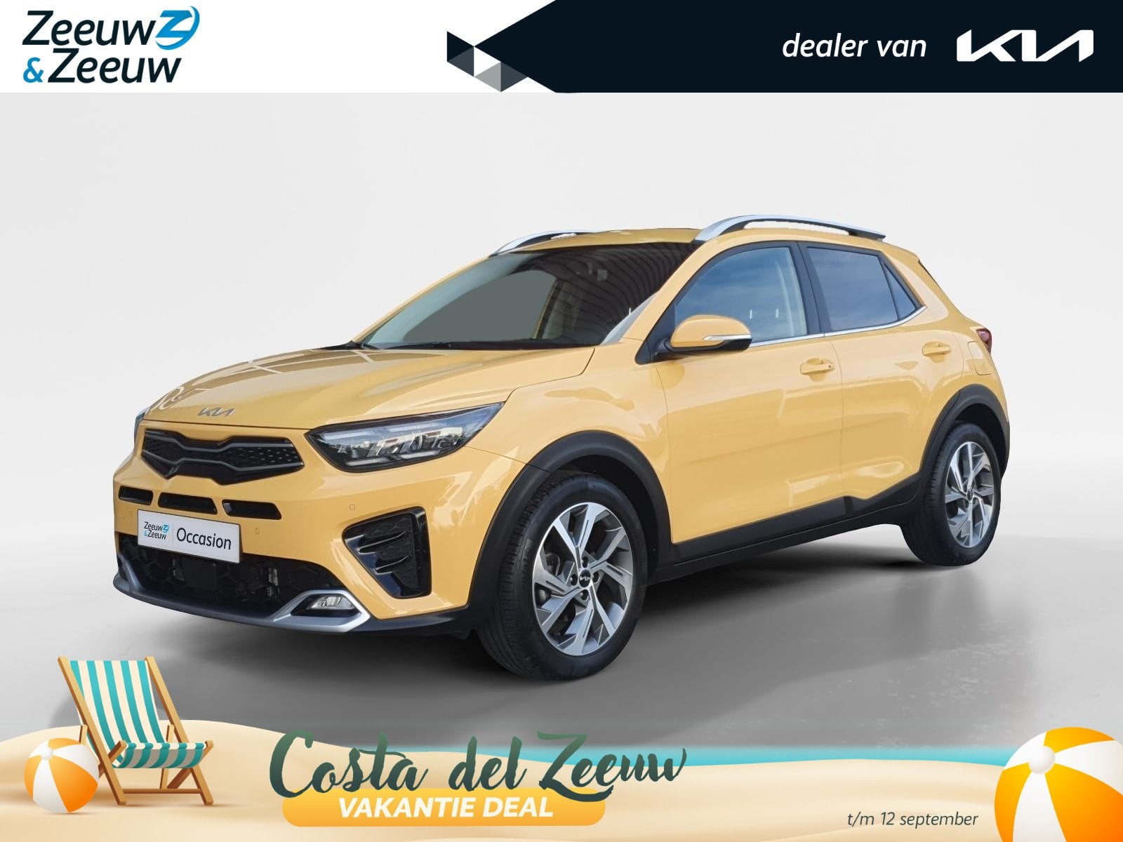 Kia Stonic 1.0T MHEV GT-PlusLine | Schuifdak | Stoel en stuu, Auto's, Kia, Voorwielaandrijving, 12 maanden, Gebruikt, Euro 6