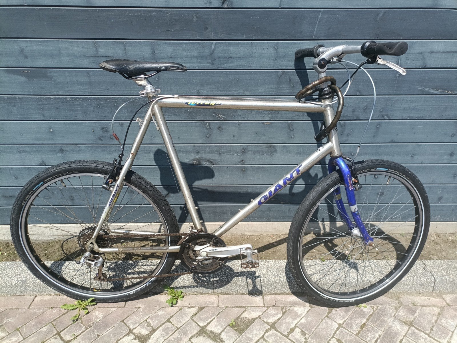 Giant Terrago - Nagekeken, nieuwe banden, Ophalen, Gebruikt, Velgrem, Giant