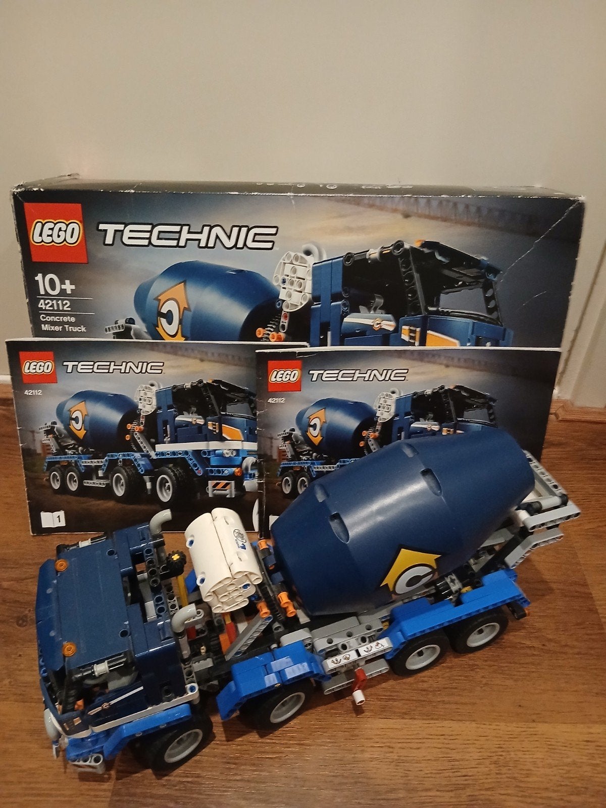 42112 lego technic betonmixer, Ophalen of Verzenden, Zo goed als nieuw, Complete set, Lego