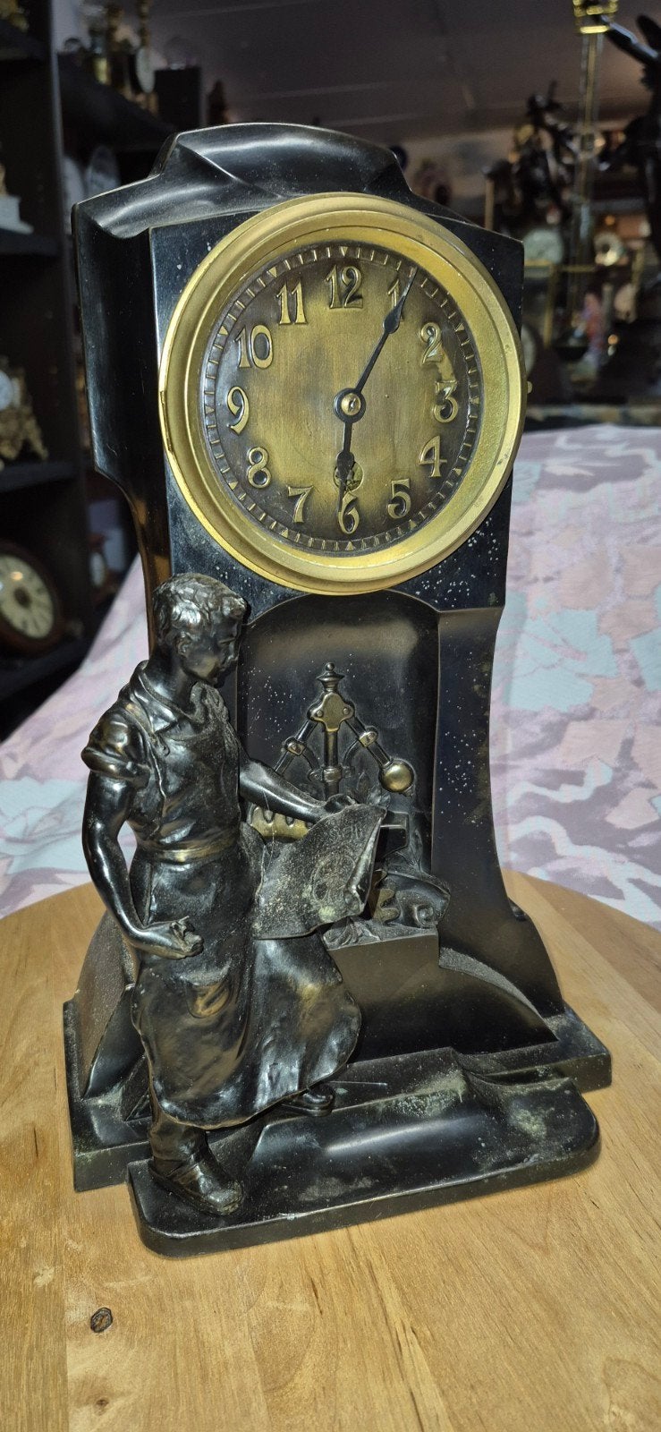 Art deco/Jugendstil  150 euro, Antiek en Kunst, Antiek | Klokken, Ophalen