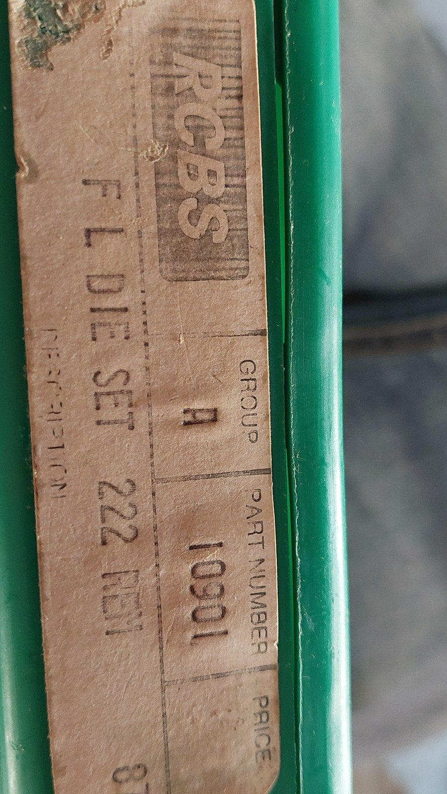 RCBS FL Die Set .222 REM met voetje, Ophalen of Verzenden