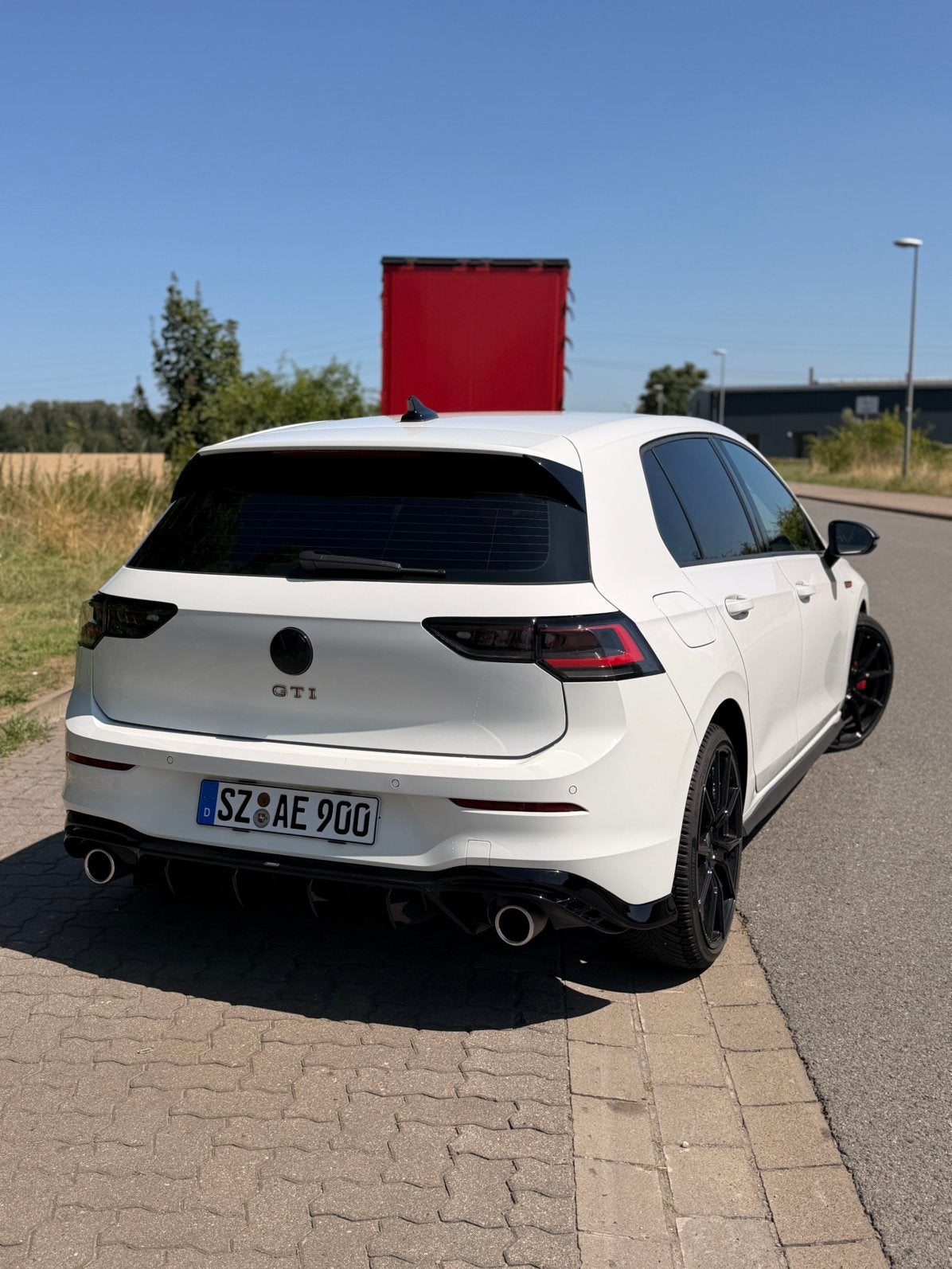 VW Golf 8 GTI 2023 245pk DSG, Alcantara, 245 pk, Bedrijf, Golf