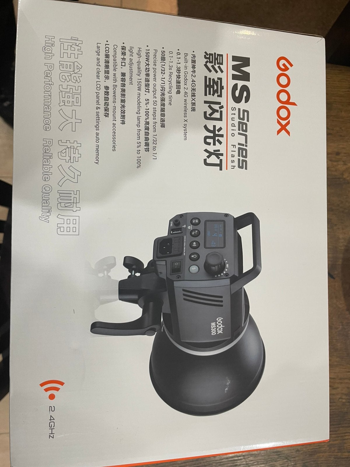Godox ms300 studio flitser, Audio, Tv en Foto, Ophalen of Verzenden, Nieuw, Overige merken