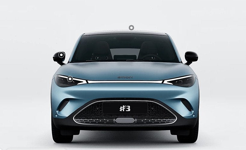 smart #3 Premium 66 kWh | 360 Camera | Warmtepomp | panorama, Auto's, Automaat, Achterwielaandrijving, Blauw, Leder