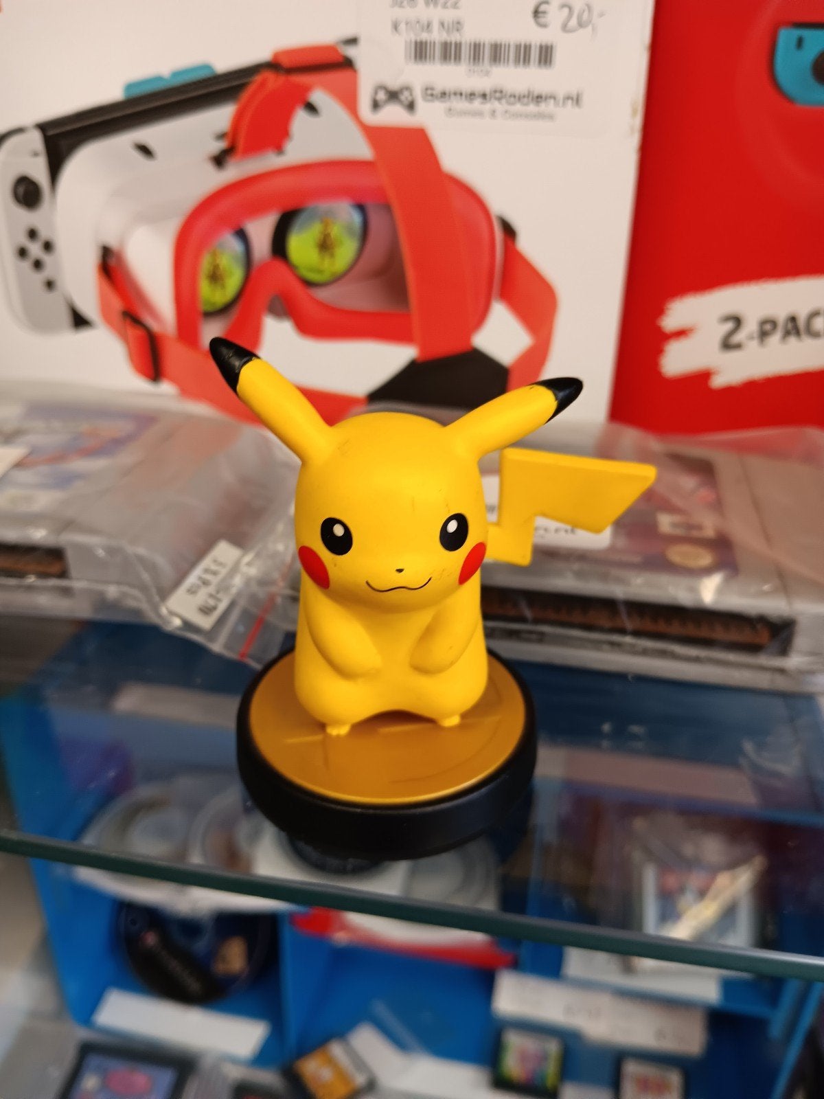 Pikachu Amiibo Figuur - Nintendo Collectible, Support@nintendo.com, 11-1 Hokotate-cho, Kamitoba, Minami-ku, Kyoto 601-8501, Japan