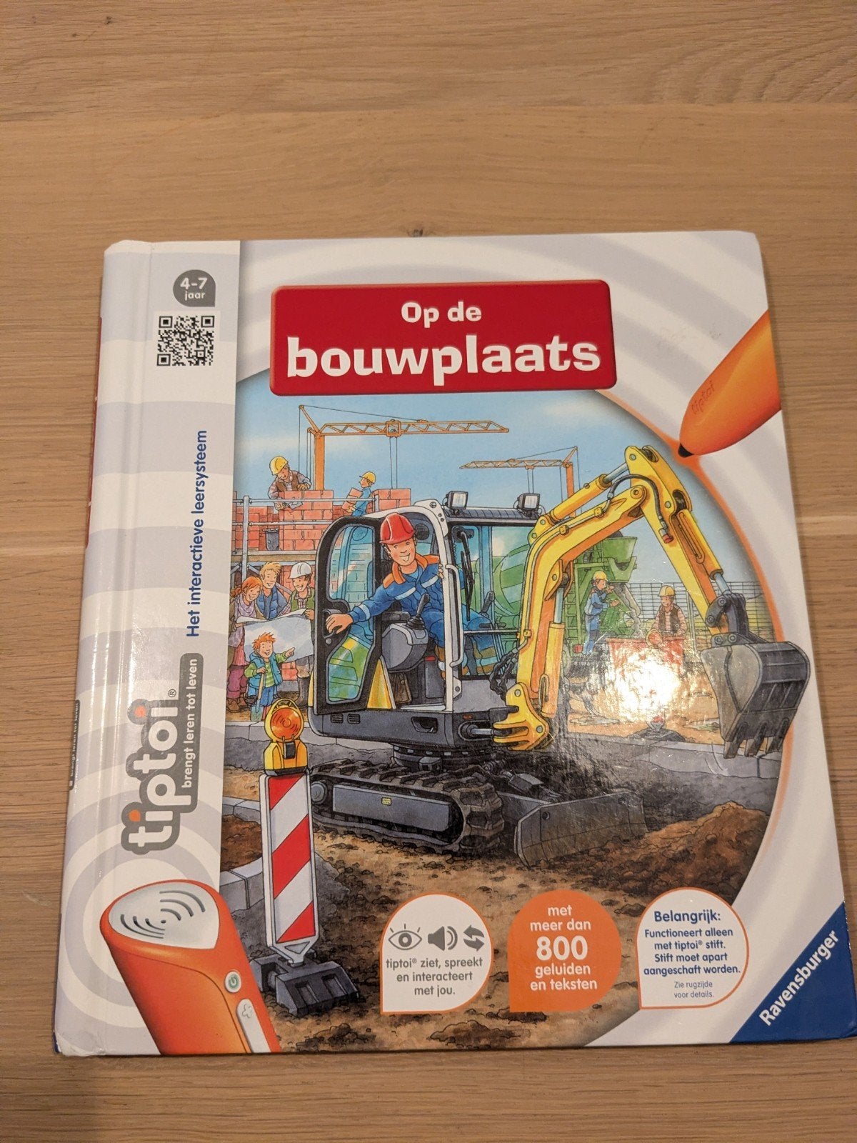 Tiptoi boek 'Op de bouwplaats' Ravensburger (zeldzaam), Ophalen