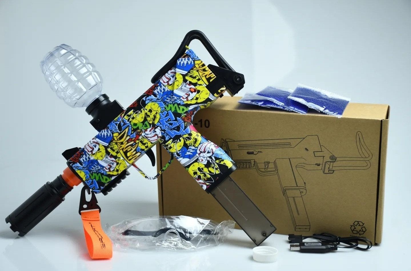 Nieuwe Gele Gel Blaster Set - Compleet & Direct Klaar!, Ophalen of Verzenden