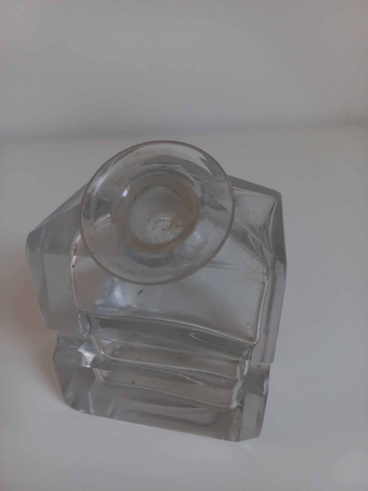 Te koop Antieke glazen inktpot, Antiek en Kunst, Ophalen