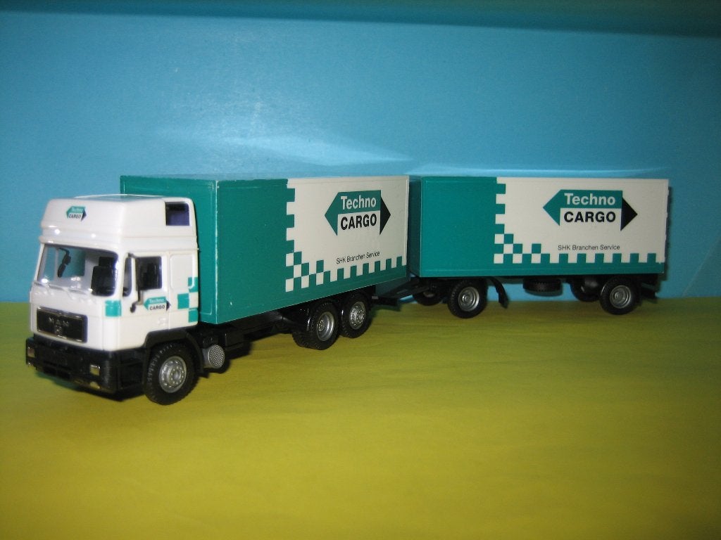 Techno-Cargo  MAN  combi  AWM, Ophalen of Verzenden, Zo goed als nieuw, Bus of Vrachtwagen, AWM
