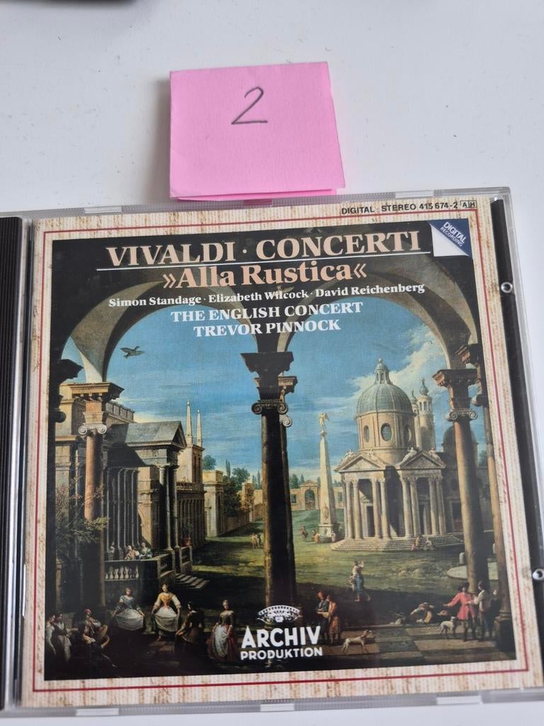 Vivaldi Concerti "Alla Rustica" - The English Concert CD, Ophalen of Verzenden