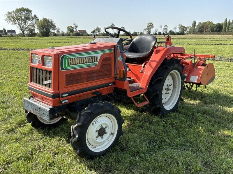 Hinomoto N189 vierwielaangedreven minitractor met grondfrees, Overige merken