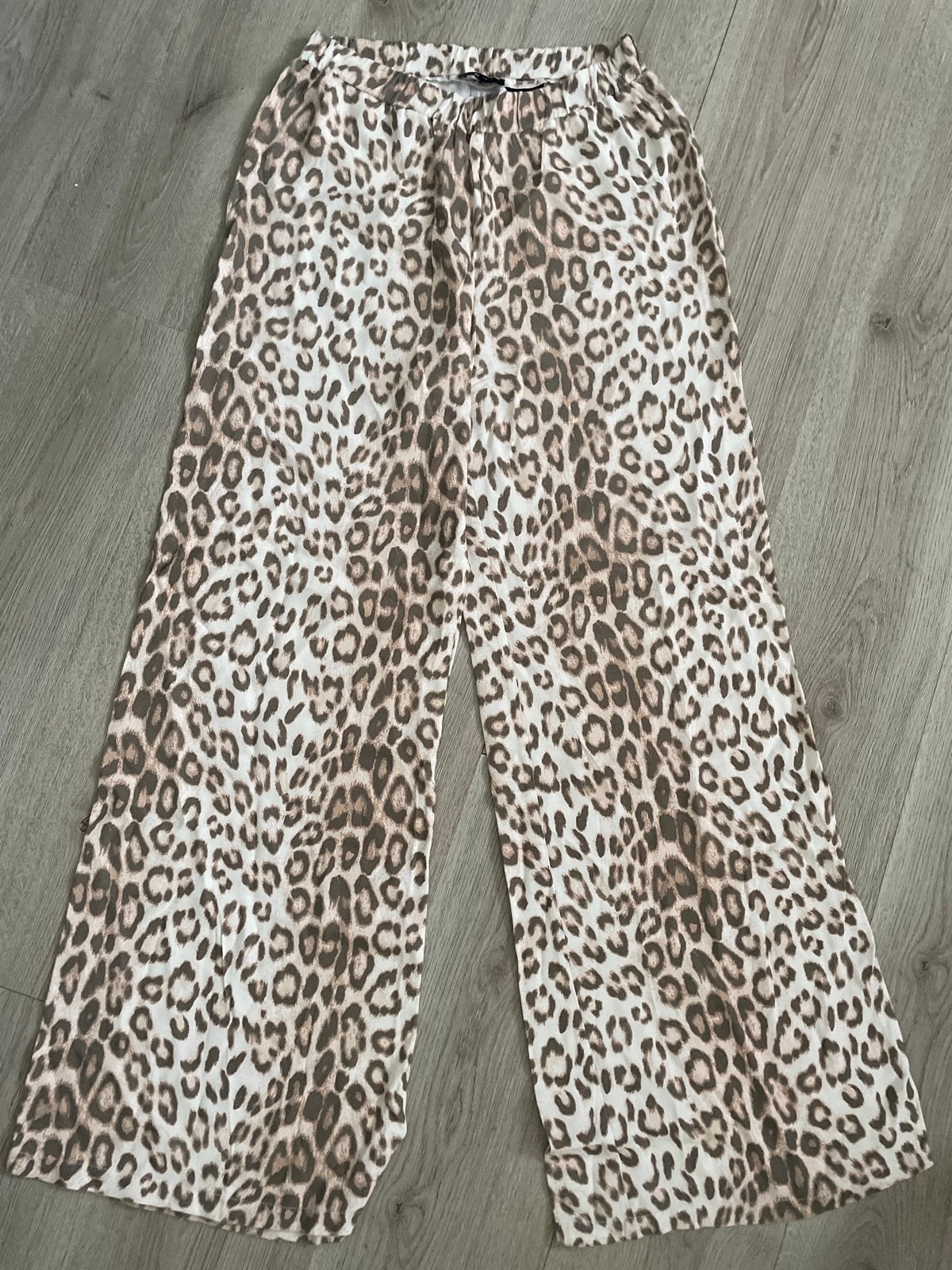 Alix The Label - Leopard Print - Broek Maat M, Maat 38/40 (M), Zo goed als nieuw, Lang, Meerkleurig