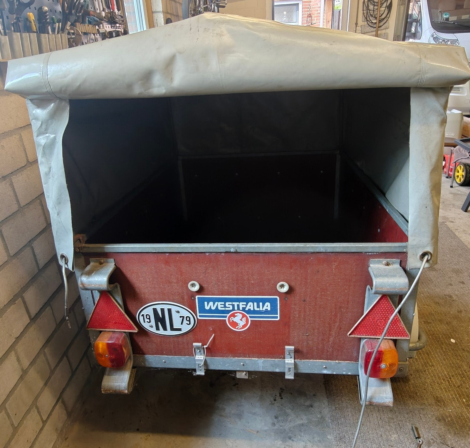 Westfalia Bagagewagen / Aanhanger met huif, Ophalen, Gebruikt