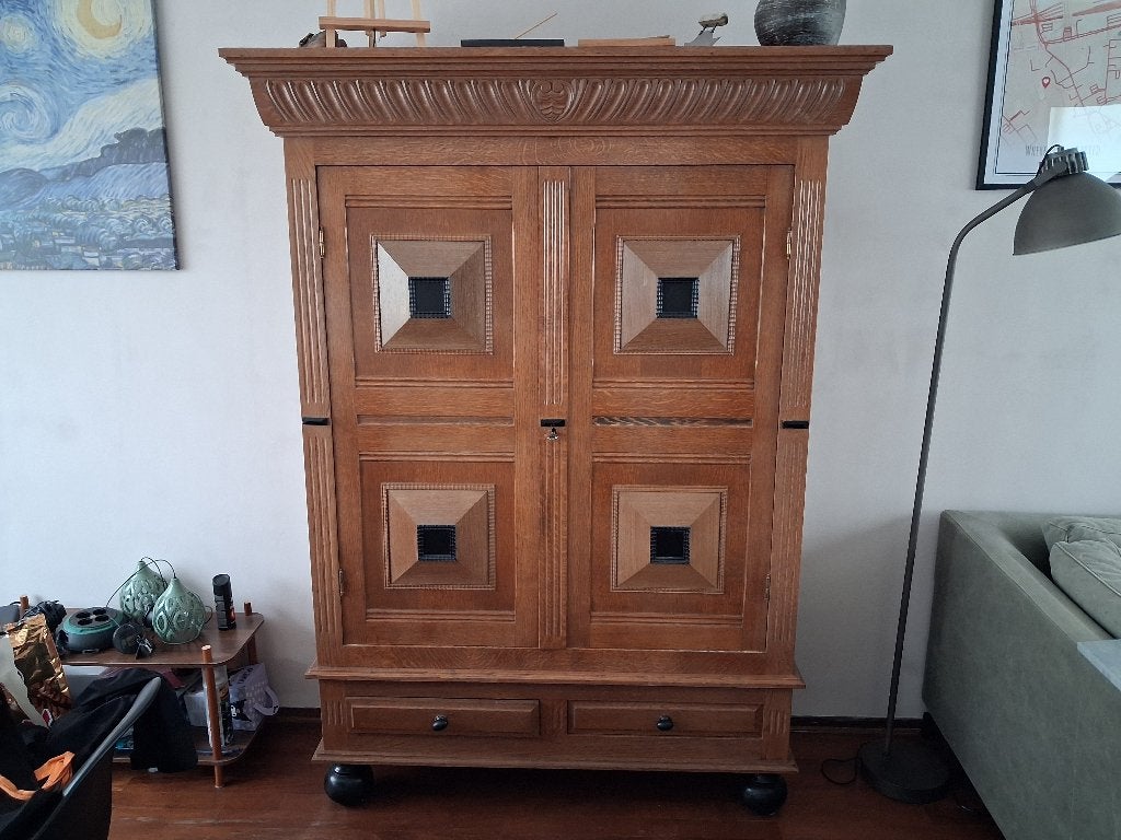 Gelderse kussenkast, Ophalen