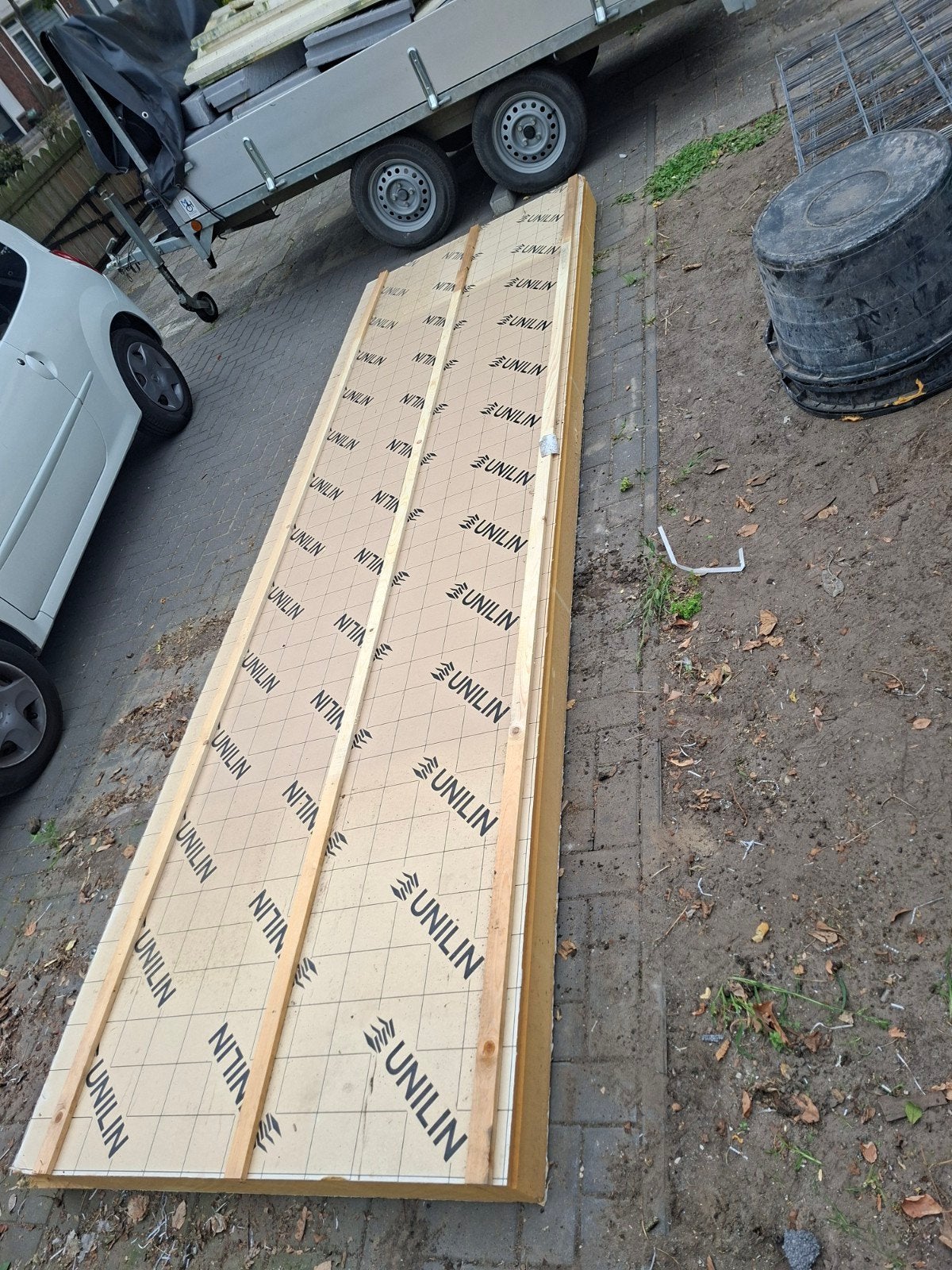 Renovatie dakplaten, Doe-het-zelf en Verbouw, Platen en Panelen, Ophalen