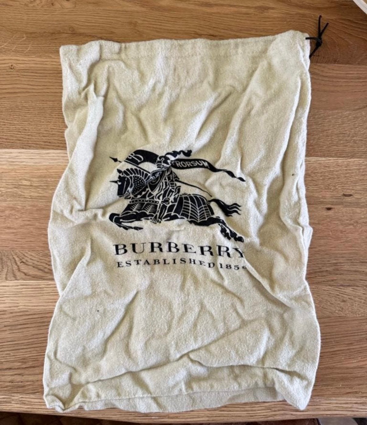 Burberry stofzak / tasje, Ophalen, Gebruikt, Beige, Overige typen