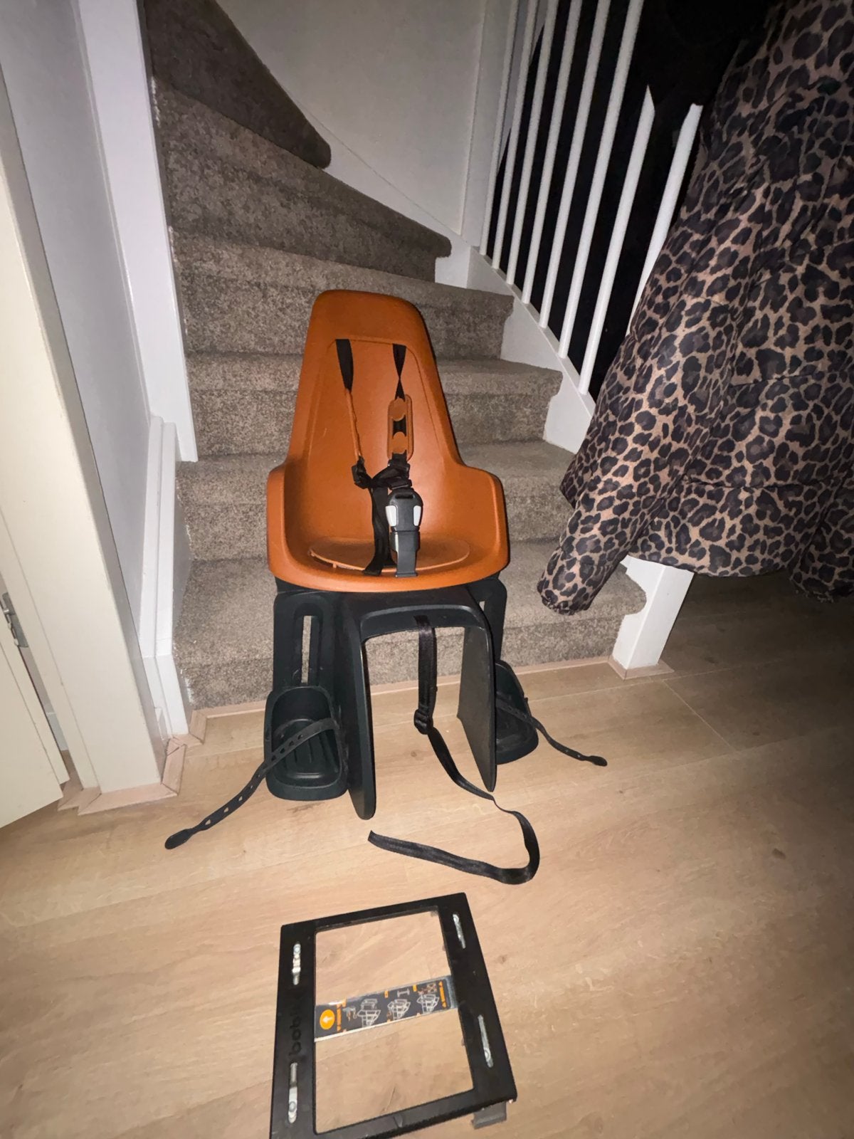Bobike achterzitje - chocolate bruin, Ophalen, Achterzitje, 9 t/m 36 kg, Gebruikt