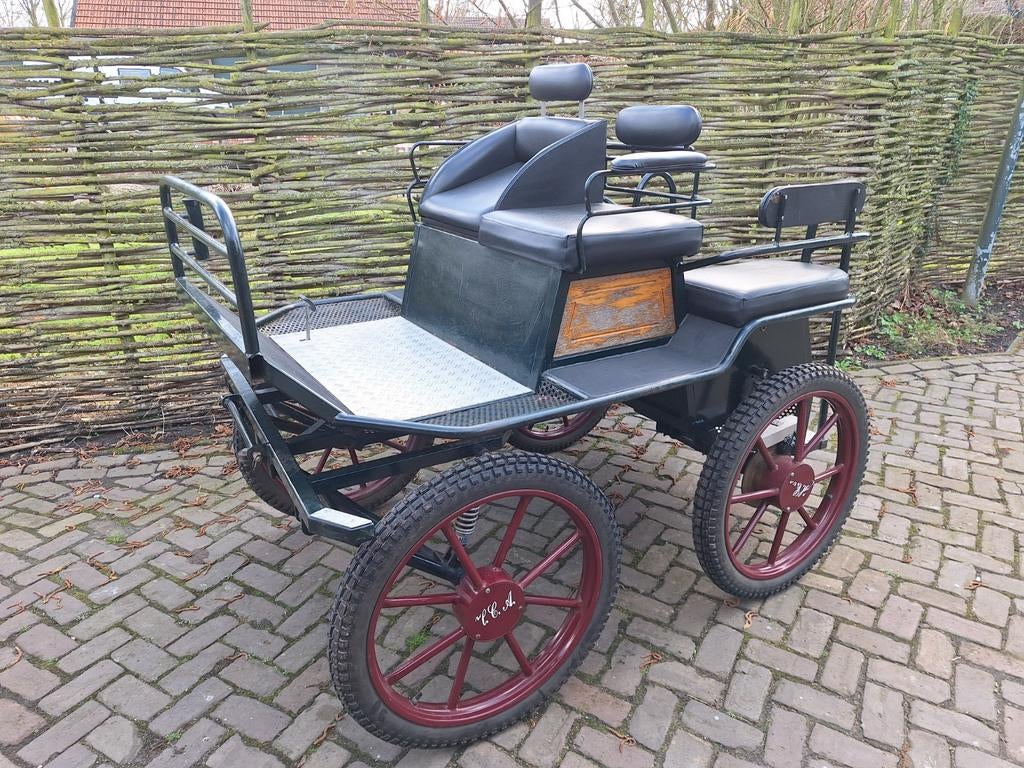 Marathonwagen recreatiewagen koets menwagen rijtuig paard, Dieren en Toebehoren, Rijtuigen en Koetsen, Marathonwagen, Paard of Pony