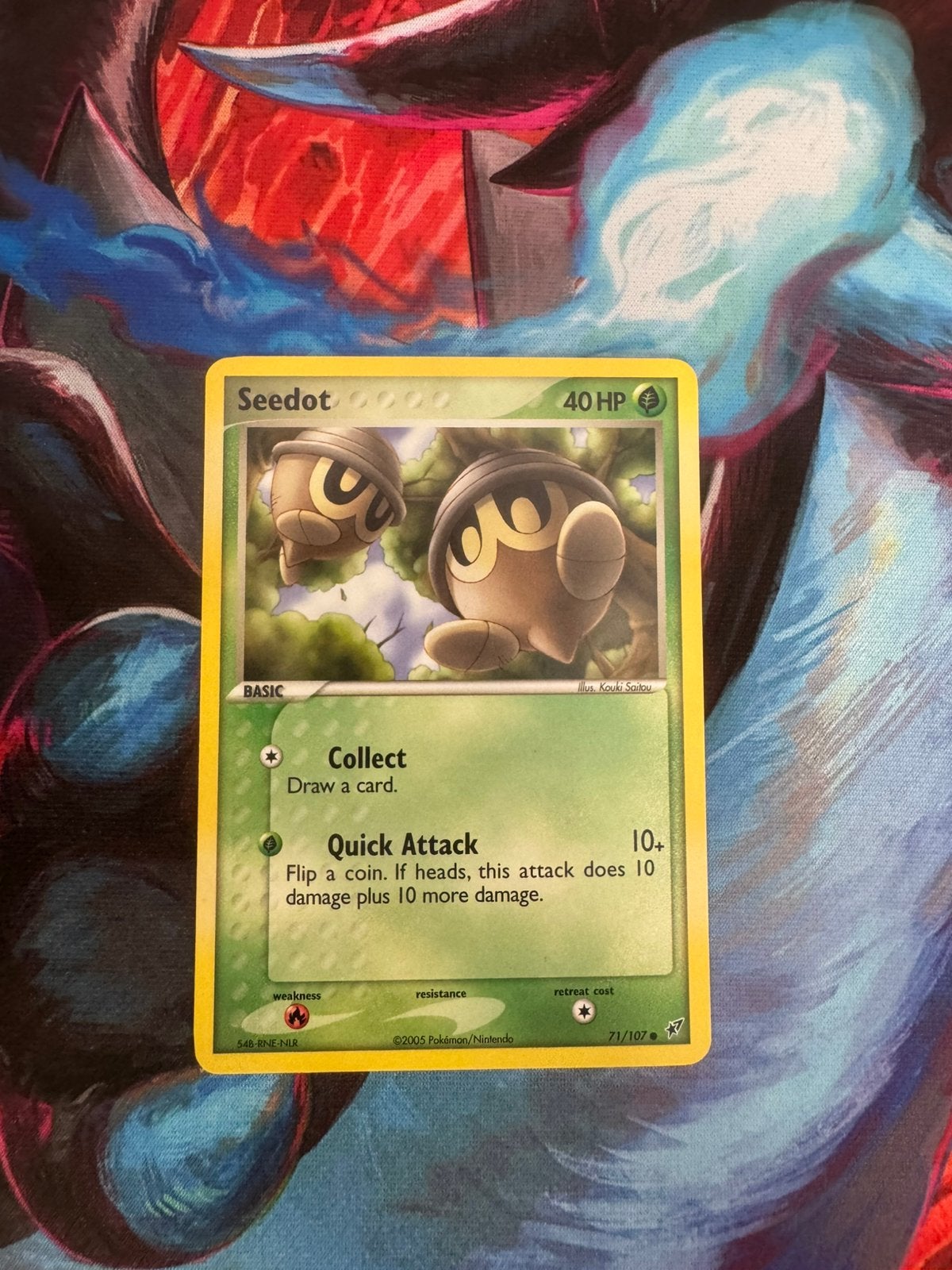 Pokémon kaarten Seedot #71, Ophalen of Verzenden, Zo goed als nieuw