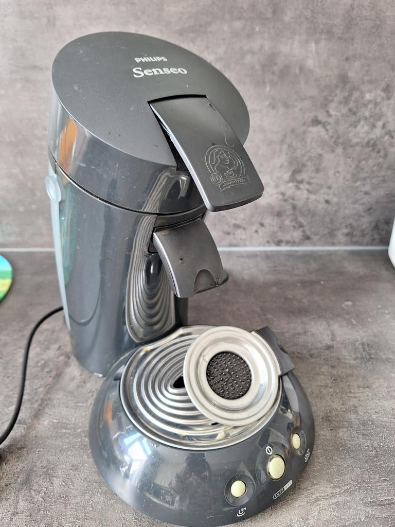 Philips Senseo Zwart - Gebruikt, Perfect voor 1 Kopje, Koffiepads en cups, Gebruikt, Koffiemachine, Ophalen of Verzenden