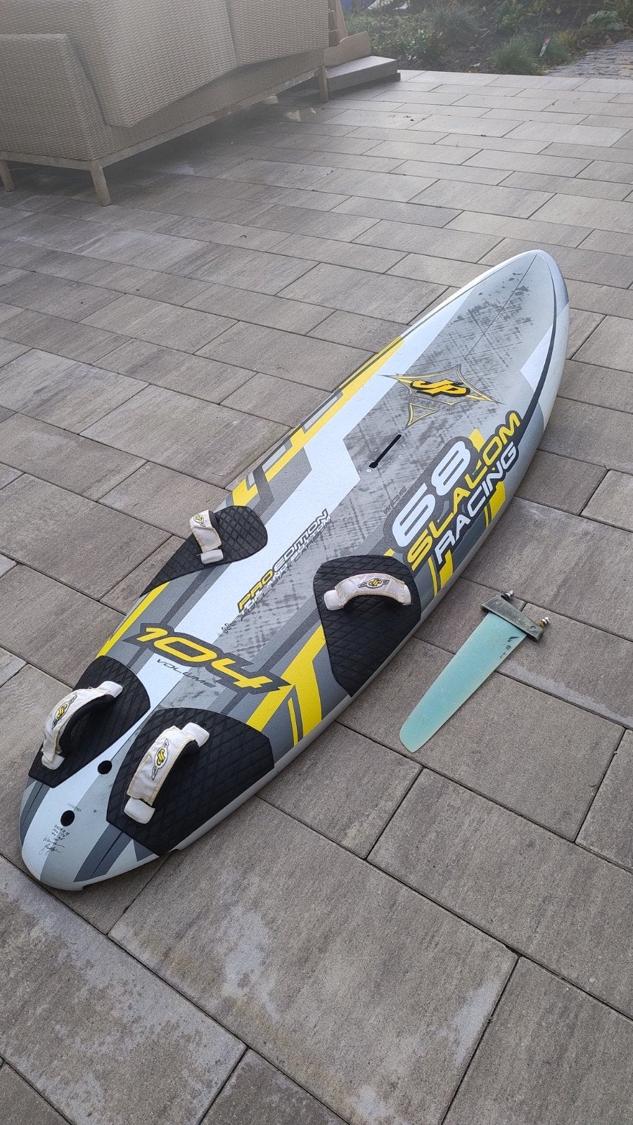 JP Slalom Racing 104 liter full carbon, Ophalen of Verzenden, Gebruikt, Plank