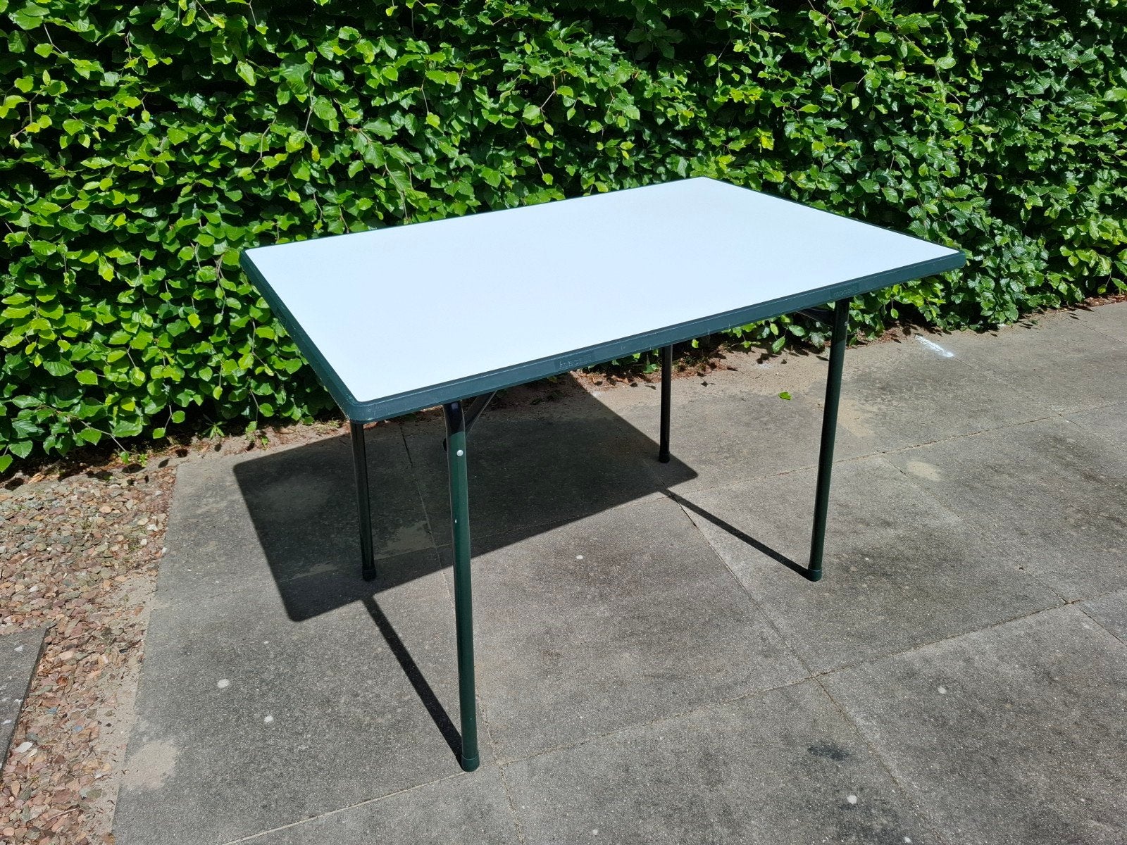 Mecalit Sieger Campingtafel 105 x 70 cm, Ophalen, Zo goed als nieuw, Campingtafel