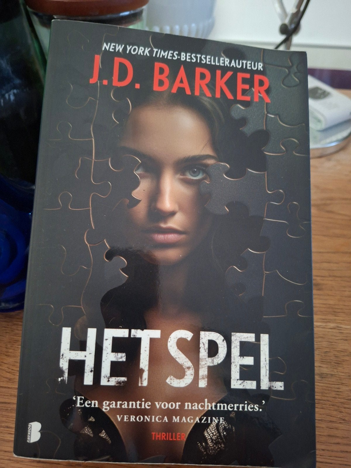 J.D. Barker - Het spel, Verzenden, Zo goed als nieuw, J.D. Barker