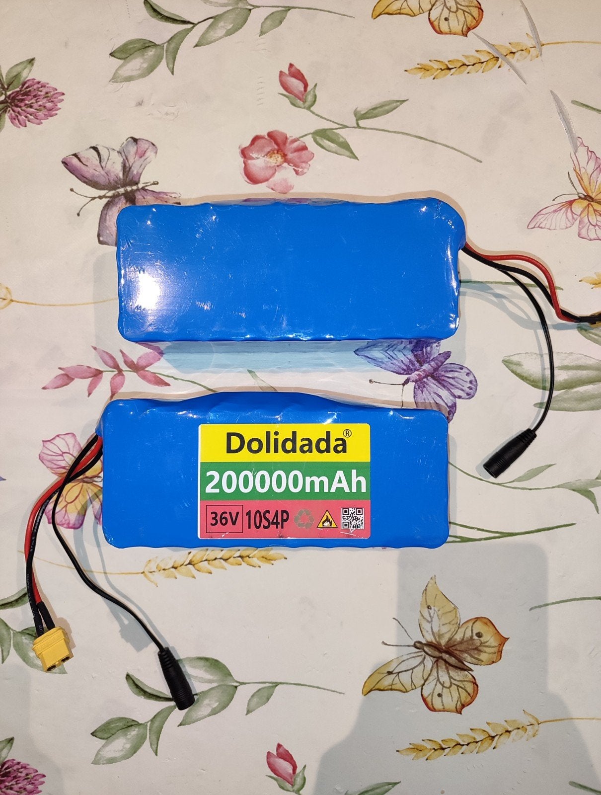 Set van 2x Dolidada 36V Accu 10S4P (XT60 + DC), Zo goed als nieuw