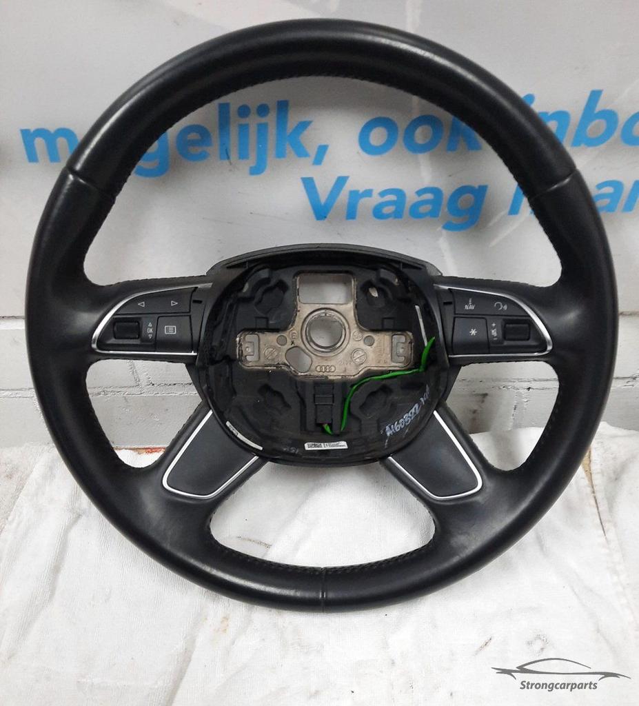 Audi A3 8V multifunctioneel Stuur Leder Stuurwiel 4 spaaks, Auto-onderdelen, Gebruikt, -, -, -
