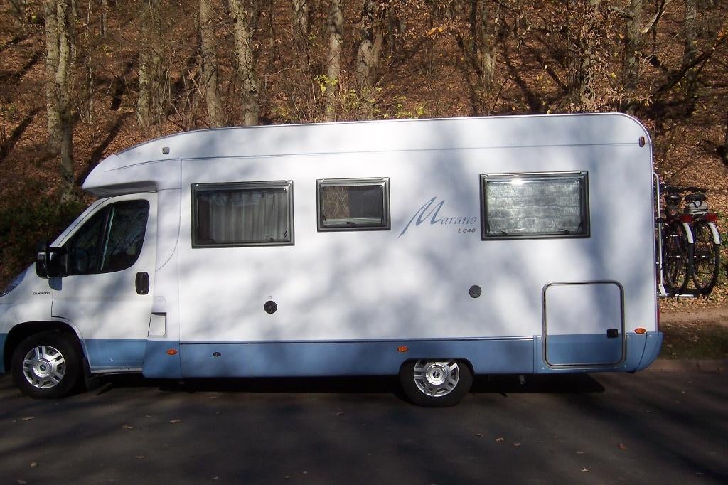 te koop burstner  Marano t 640, Caravans en Kamperen, Campers, Ringverwarming, Fiat, Tot en met 3, Particulier