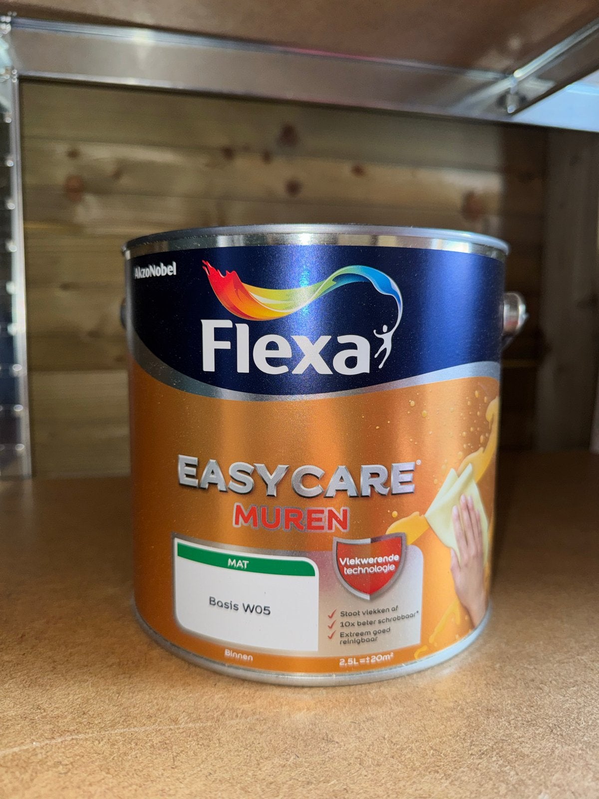 Flexa EasyCare Muren Muurverf Pale Stone, Ophalen, Nieuw, Overige typen