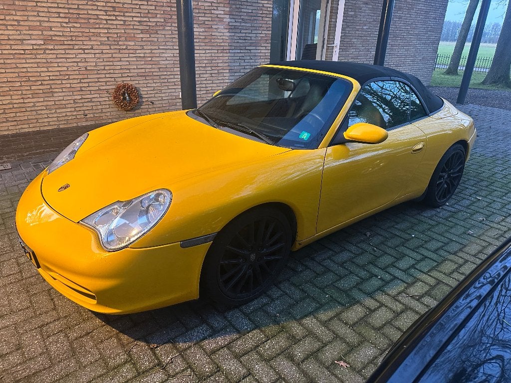 Porsche 911 cabrio, Achterwielaandrijving, Zwart, Cabriolet, Particulier
