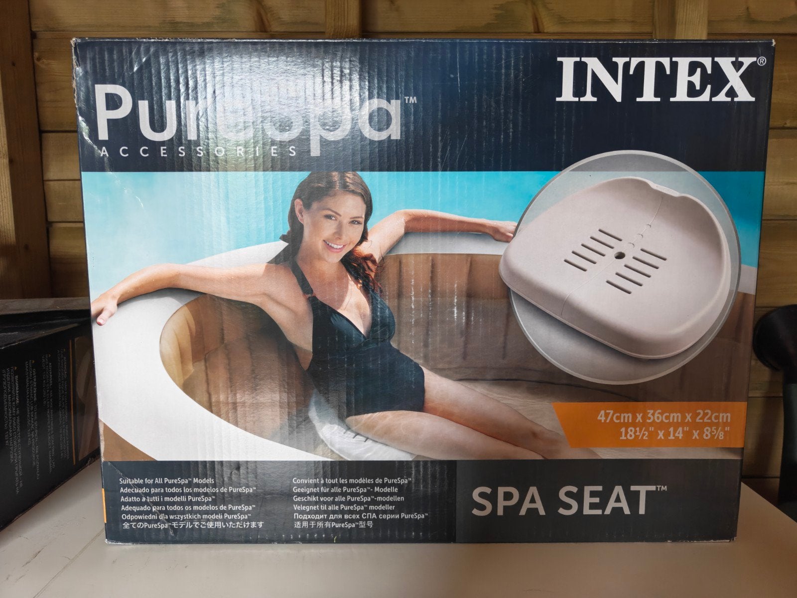 2x INTEX.PureSpa Zitje (Verstelbaar) - Zo goed als n, Sport en Fitness, Overige Sport en Fitness, Zo goed als nieuw, Ophalen of Verzenden