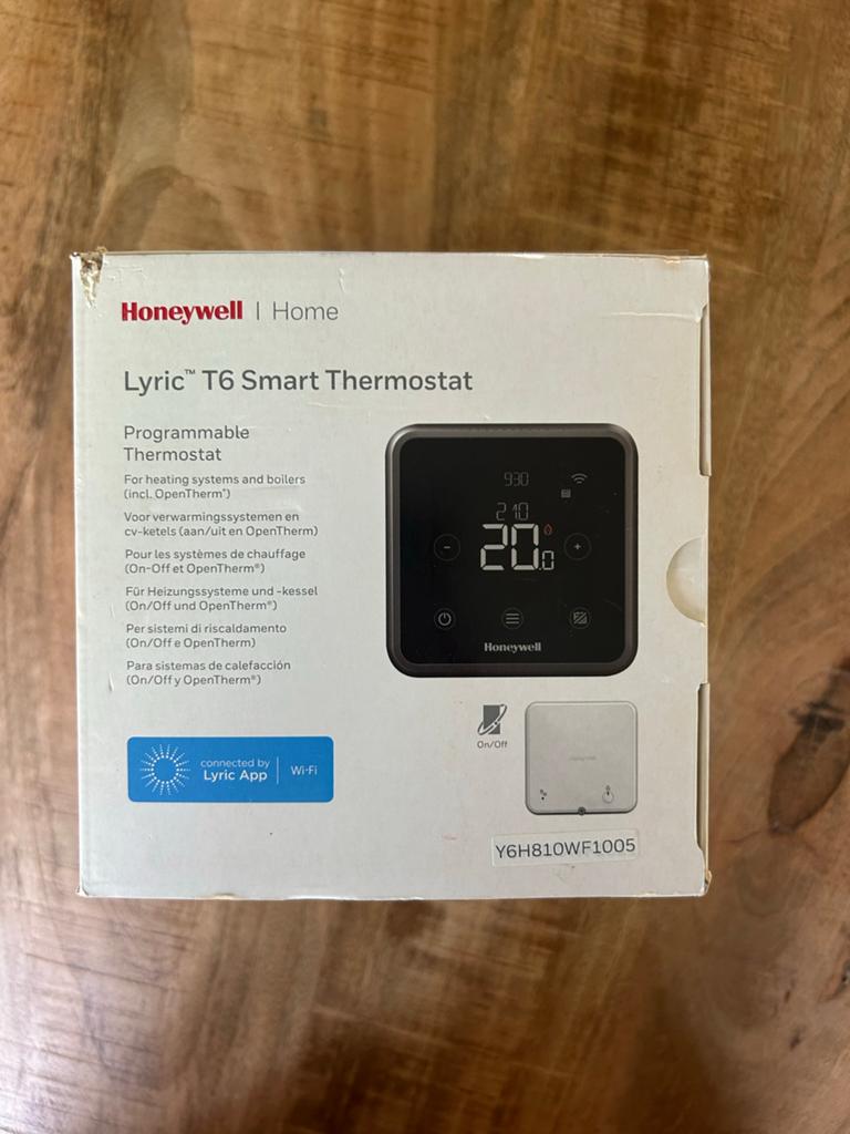 Honeywell Lyric T6 Slimme Thermostaat, Ophalen of Verzenden, Slimme thermostaat, Nieuw