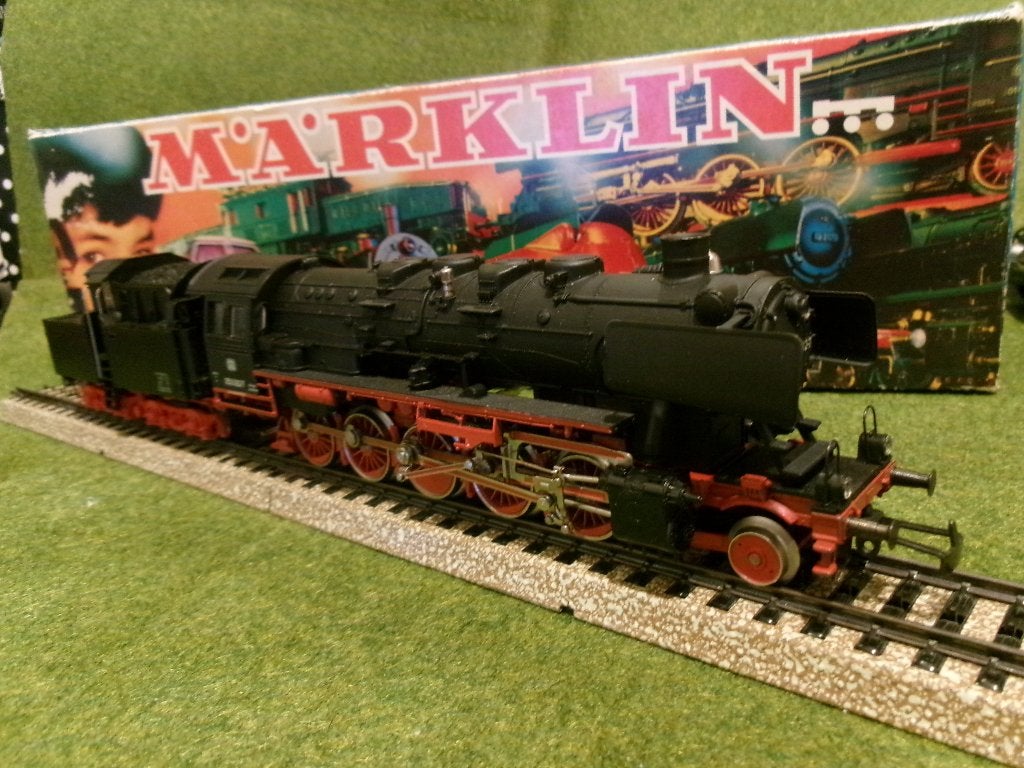 Marklin 3084 BR50 stoomlok Cabinetender ovp Verzenden kanook, Ophalen, Wisselstroom, Gebruikt, Locomotief