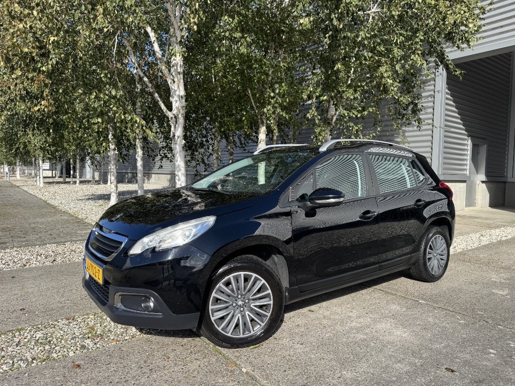 Peugeot 2008 1.2 E-vti 60KW Automaat Airco Trekh. 2016 Zwart, 450 kg, 40 €/maand, 1199 cc, 770 kg