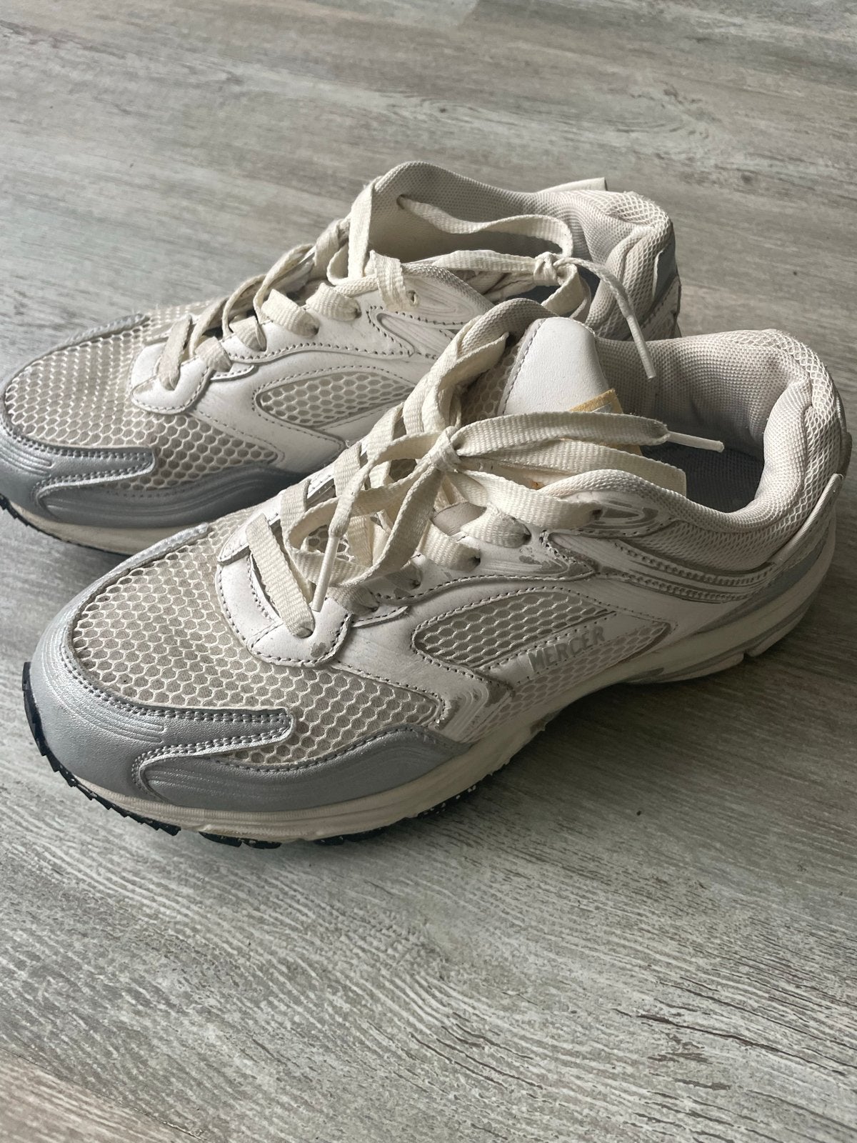 Mercer Re-Run Sneakers Maat 38 - Zo goed als nieuw, Ophalen of Verzenden, Zo goed als nieuw, Wit, Sneakers of Gympen