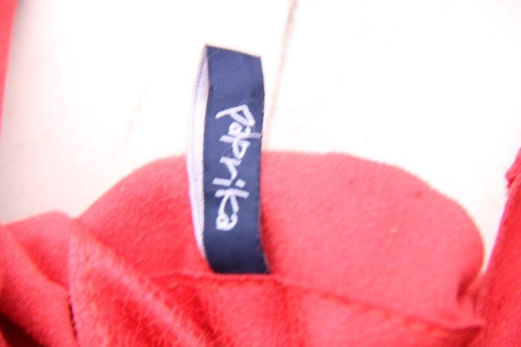 Jasje rood Paprika mt T4 (50) Vaste prijs, Kleding | Dames, Ophalen of Verzenden, Zo goed als nieuw, Paprika, Jasje of Colbert