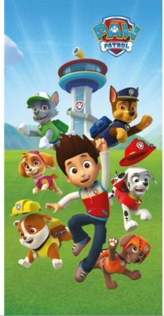 Paw Patrol Badlaken / Strandlaken - Sneldrogend, One size, Nieuw, Ophalen of Verzenden, Paw Patrol