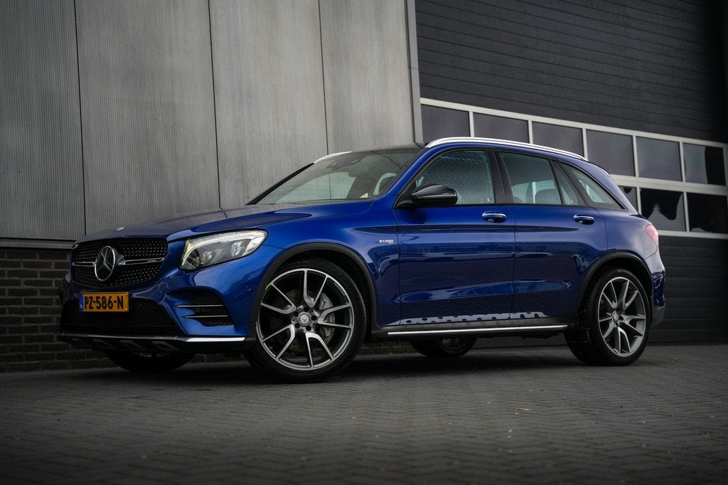 Mercedes-Benz GLC 43 AMG 368 pk 4MATIC AMG-Sportpakket / Pan, Automaat, Gebruikt, 368 pk, Blauw