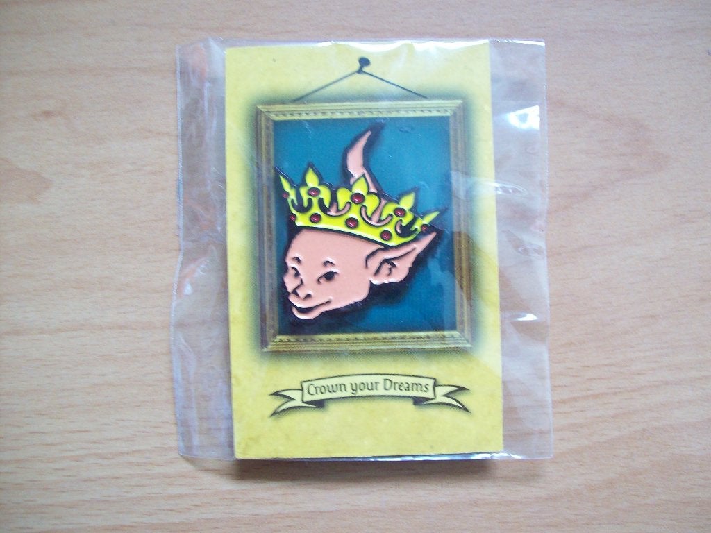 Elfia speldje - Crown your Dreams, Verzamelen, Speldjes, Pins en Buttons, Ophalen of Verzenden, Nieuw, Figuurtje, Speldje of Pin