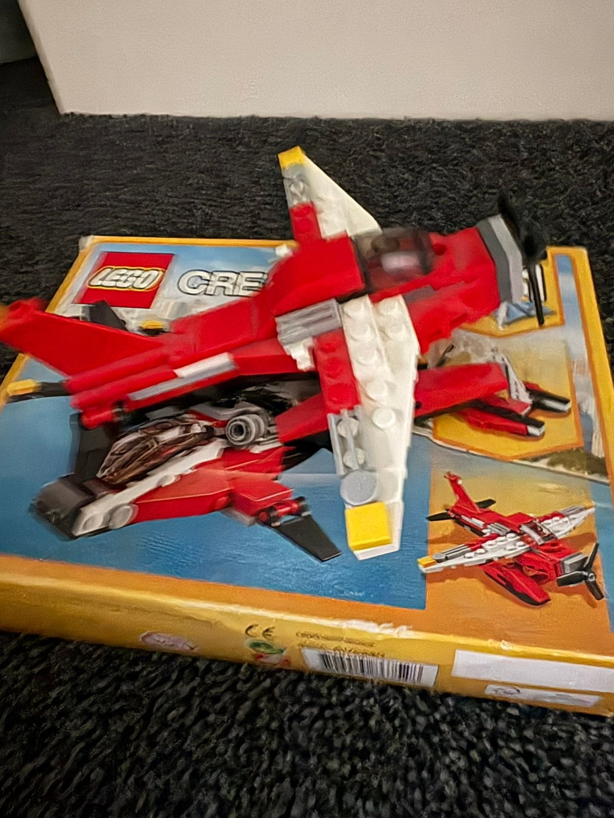 LEGO Creator 31057 Air Stunt Show Vliegtuig, Lego, Ophalen of Verzenden, Zo goed als nieuw, Inclusief instructies