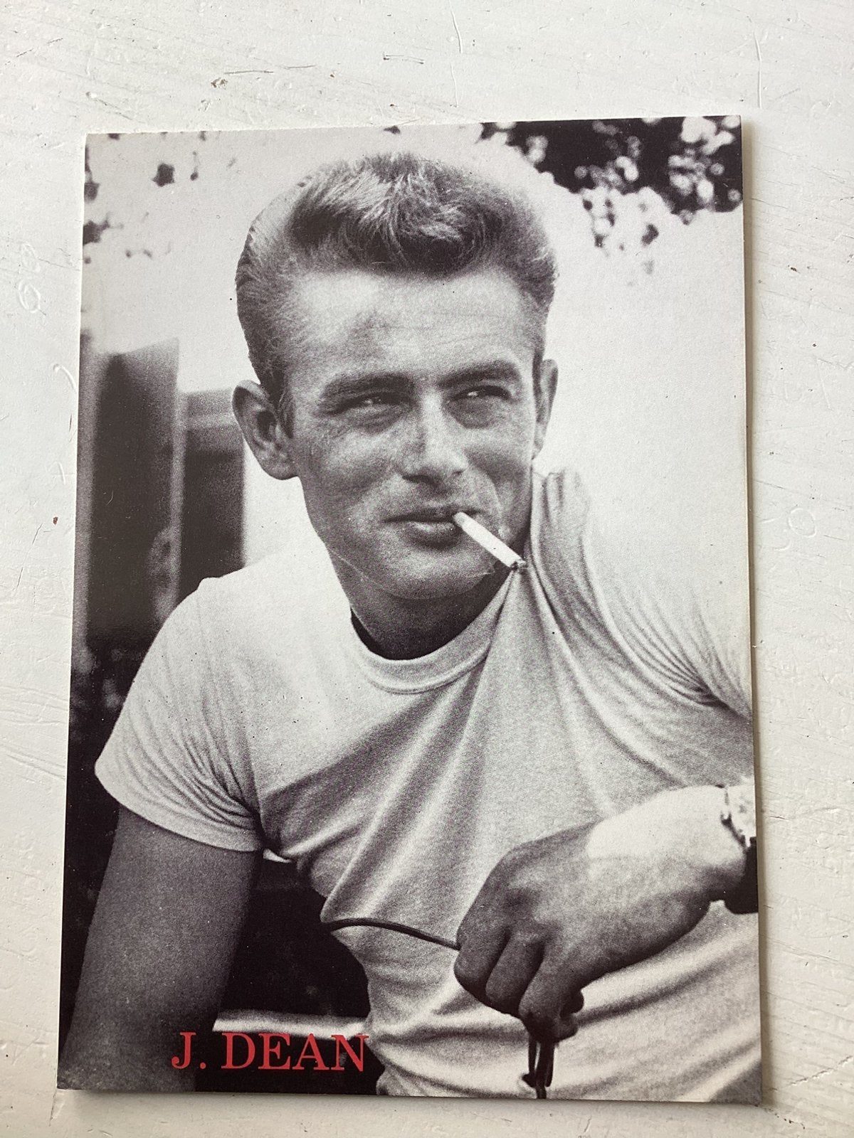 Ansichtkaart James Dean, Verzamelen, Verzenden, 1980 tot heden, Ongelopen, Sterren en Beroemdheden