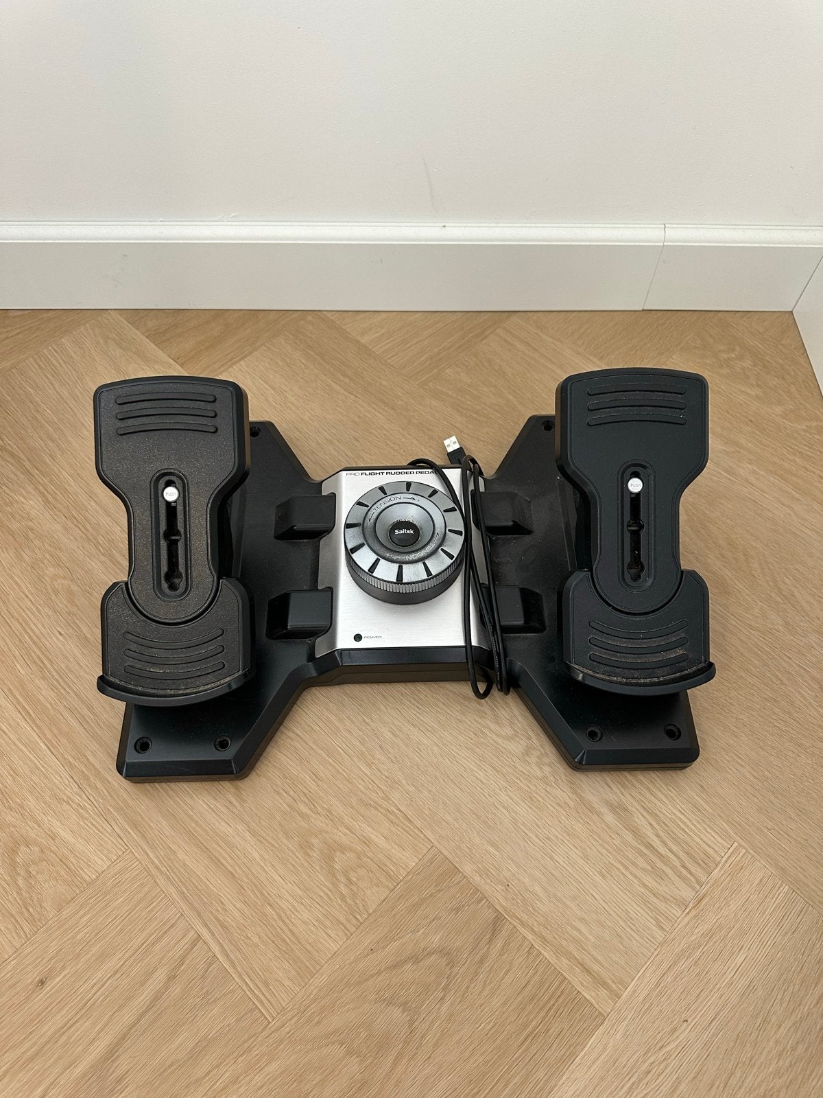 Saitek Pro Flight Rudder Pedals - Vliegsimulator Pedalen, Spelcomputers en Games, Spelcomputers | Overige, Gebruikt, Overige merken