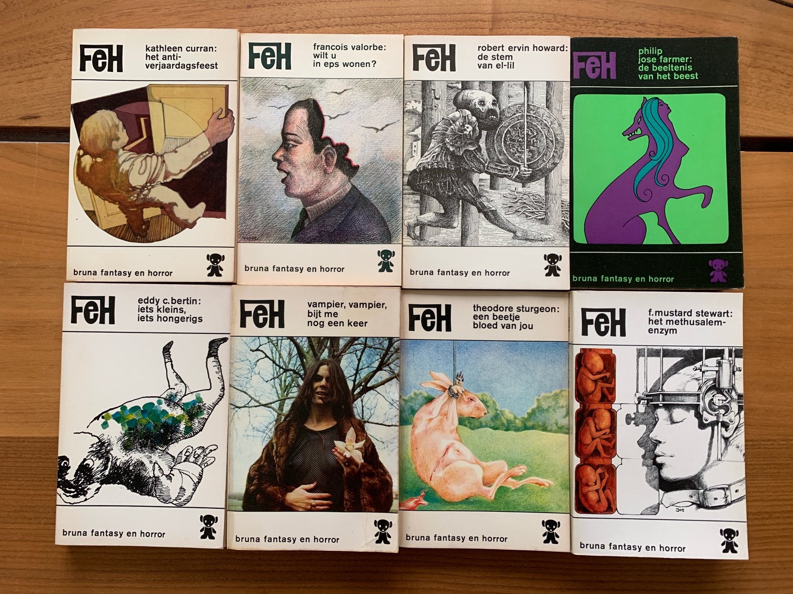 Bruna Feh (Bruna Fantasy & Horror) Serie nrs. 3 - 31, Boeken, Fantasy, Zo goed als nieuw, Ophalen of Verzenden
