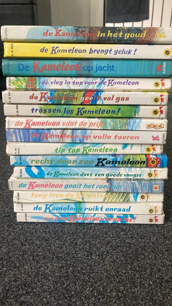 51 boeken uit de Kameleon serie, Ophalen of Verzenden, Gelezen, Fictie