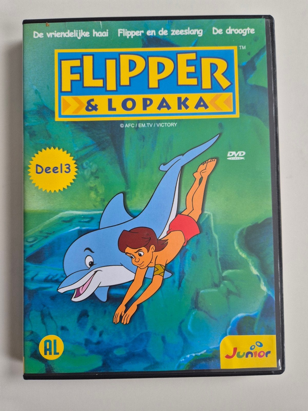 Flipper & Lopaka - Deel 3 DVD (Jeugd, Animatie), Animatie, Alle leeftijden, Inclusief doosje, Tv-serie
